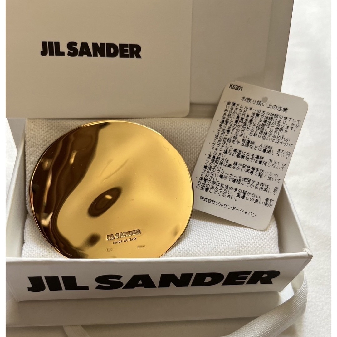 Jil Sander(ジルサンダー)のJIL SANDER ジルサンダー　ブローチ レディースのアクセサリー(ブローチ/コサージュ)の商品写真