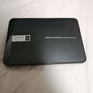 サンワサプライノートパソコン用モバイルバッテリー　23000mAh(バッテリー/充電器)