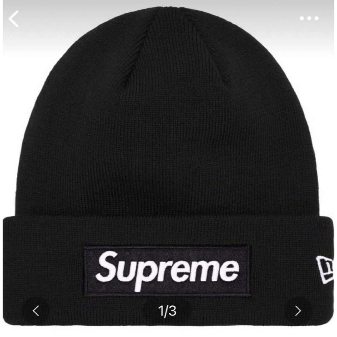 キャップ23AW Supreme New Era® Box Logo Beanie