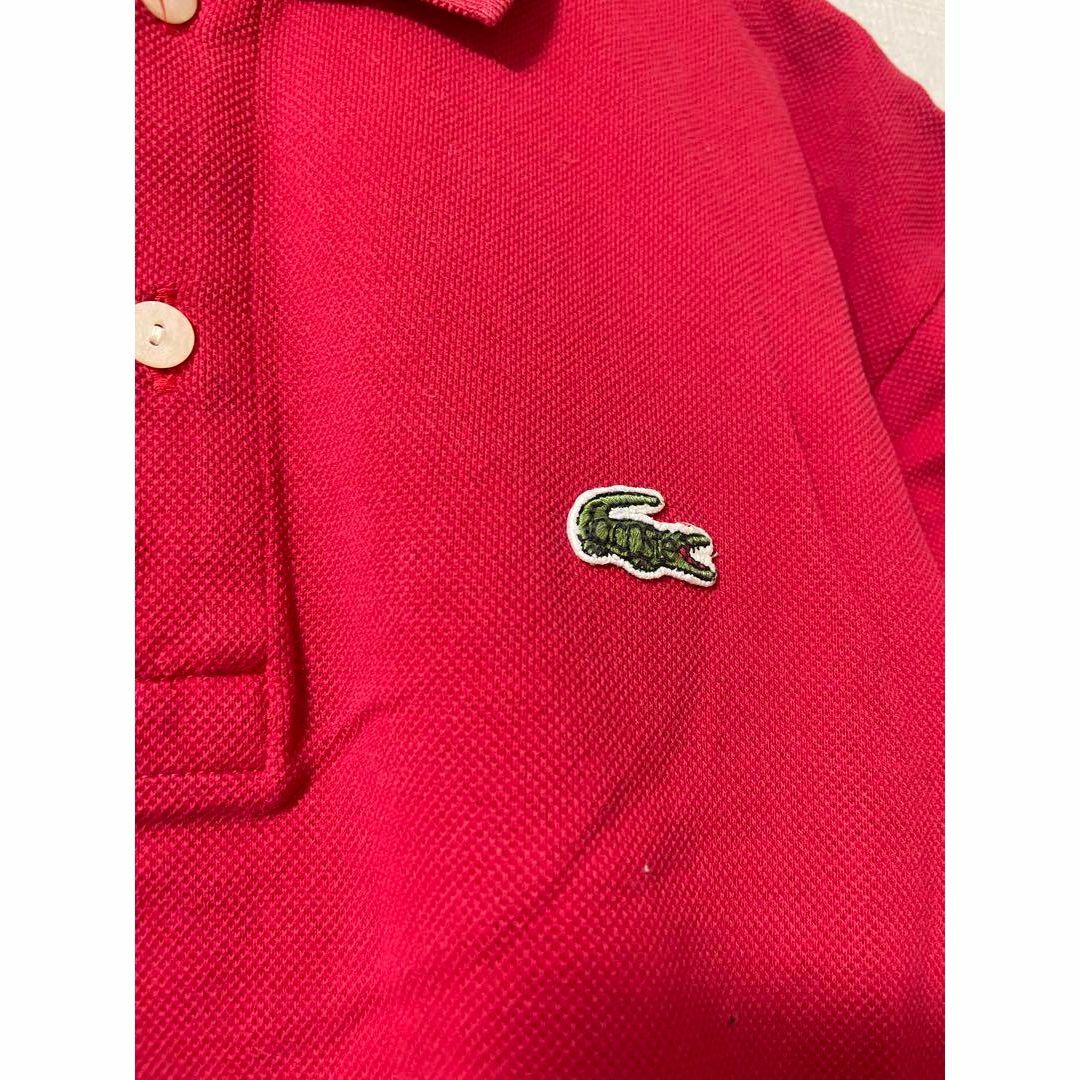 LACOSTE(ラコステ)のLACOSTE ラコステ　文字ワニ　ヴィンテージ　　ポロシャツ　d-hg-2 レディースのトップス(ポロシャツ)の商品写真