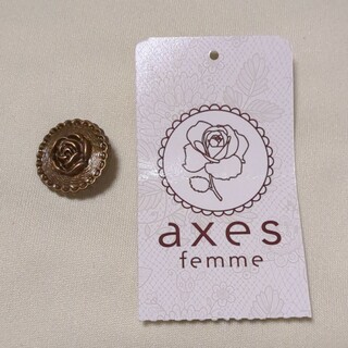 アクシーズファム(axes femme)のアクシーズファム　ボタン　バラボタン　薔薇(各種パーツ)