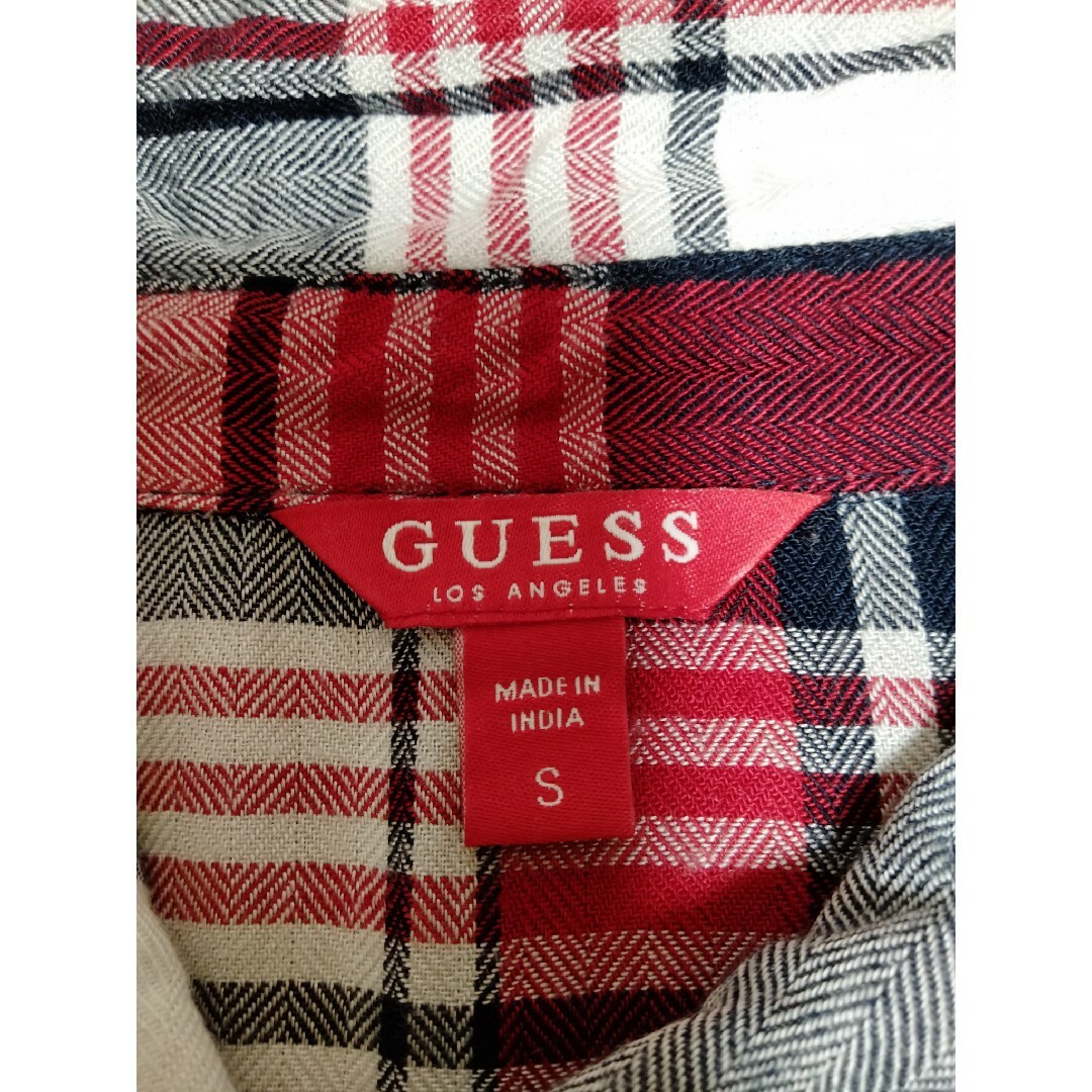 GUESS(ゲス)の【№374】✨●GUESS Sサイズ ボタン ワンピース レディースのワンピース(ひざ丈ワンピース)の商品写真