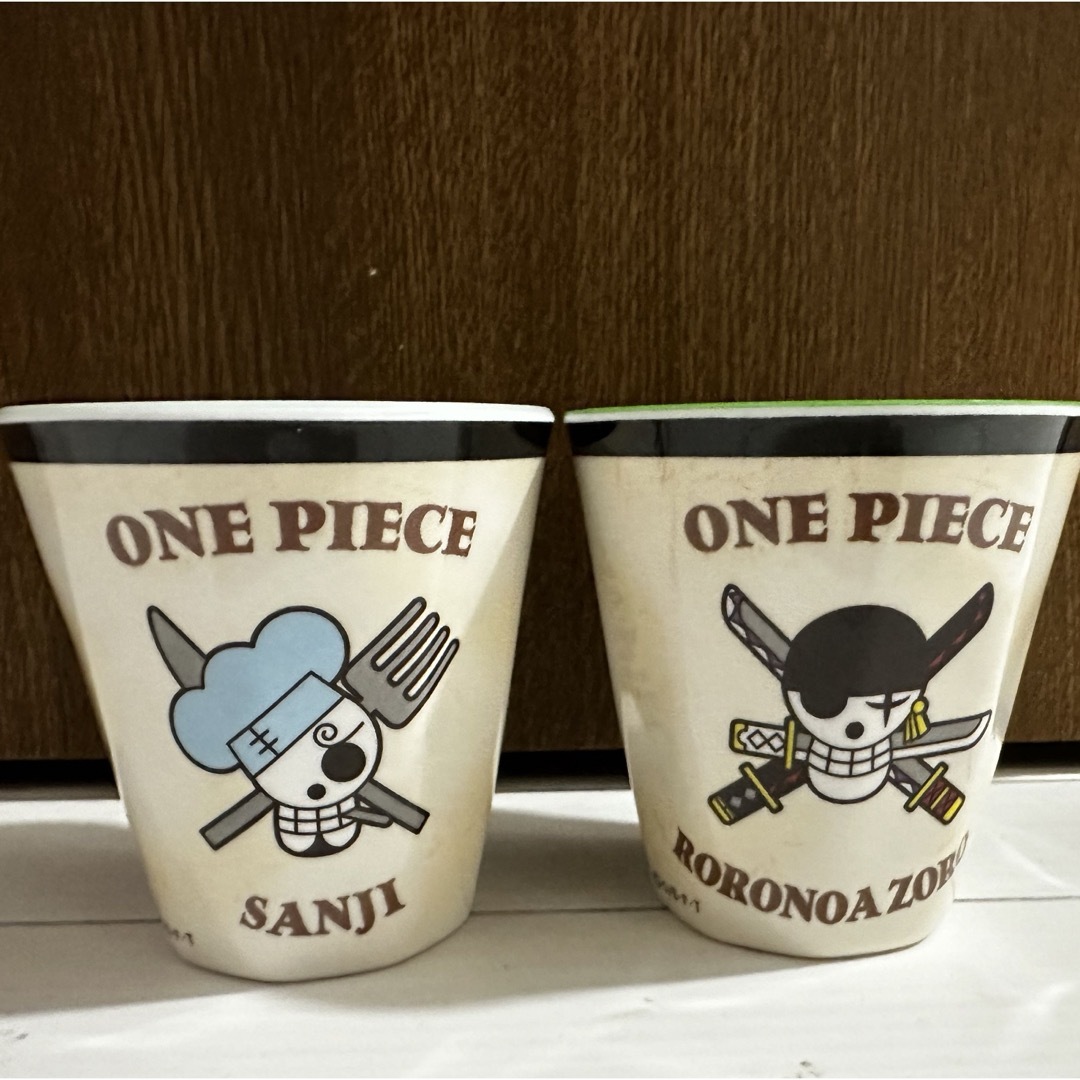 ONE PIECE - ワンピース メラミンカップ メラミンコップ ゾロ サンジの