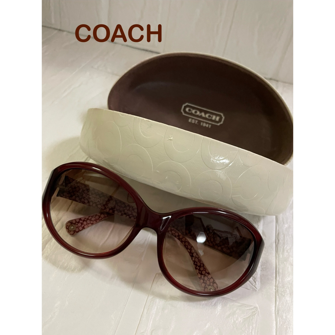 美品 COACH コーチ サングラスケース メンズ レディース 眼鏡ケース