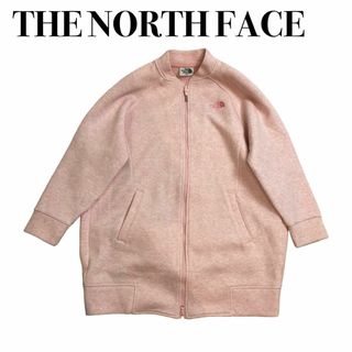 ザノースフェイス(THE NORTH FACE)のノースフェイス ジップトレーナー ジャンパー ピンク M(トレーナー/スウェット)