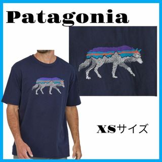 パタゴニア(patagonia)の【新品未使用】Patagonia Tシャツ XSサイズ ネイビー 38565(Tシャツ/カットソー(半袖/袖なし))