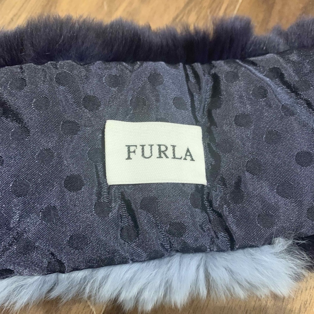 Furla(フルラ)の最終値下げ！　フルラ　ファー　つけ襟　ファーティペット　FURLA レディースのファッション小物(マフラー/ショール)の商品写真