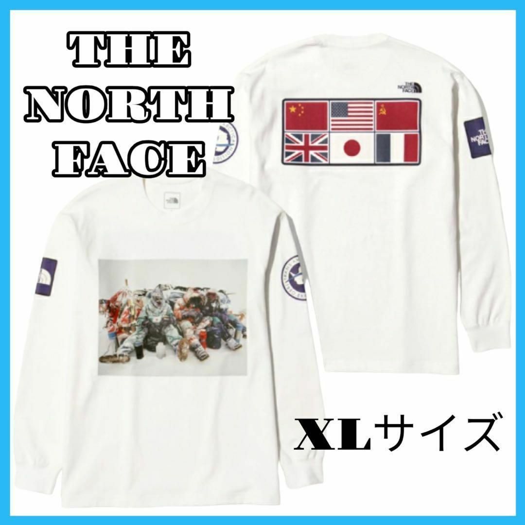 メンズ【新品未使用】THE NORTH FACE ロンT NT82230 白 XL