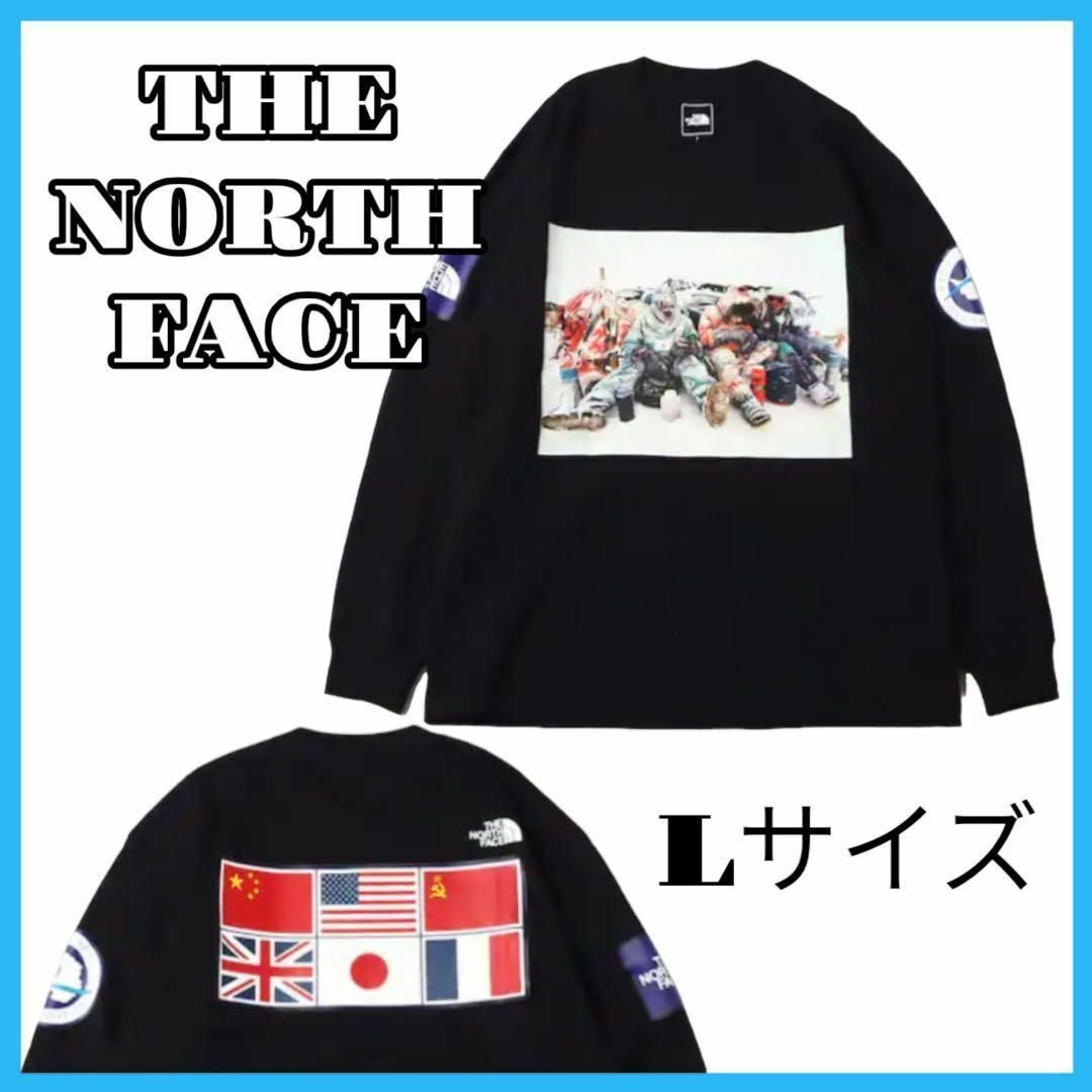 Tシャツ/カットソー(七分/長袖)【新品未使用】THE NORTH FACE ロンT NT82230 黒 L