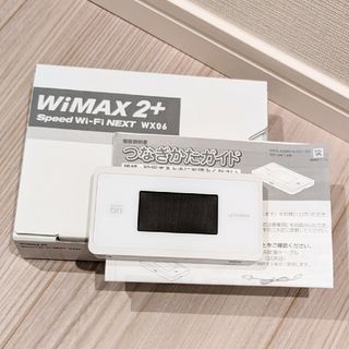 エヌイーシー(NEC)の◇ WiMAX 2＋ Speed Wi-Fi-NEXT WX06(PC周辺機器)