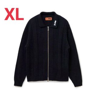 ティー(TTT_MSW)のBoTTT Zip Up Polo　Xkp(ニット/セーター)