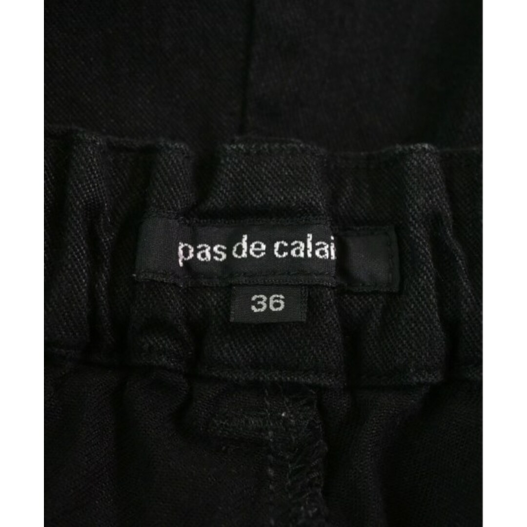 pas de calais(パドカレ)のpas de calais パドカレ パンツ（その他） 36(S位) 黒 【古着】【中古】 レディースのパンツ(その他)の商品写真