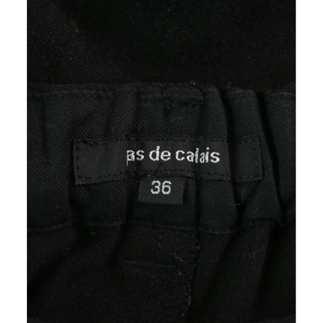 pas de calais(パドカレ)のpas de calais パドカレ パンツ（その他） 36(S位) 黒系 【古着】【中古】 レディースのパンツ(その他)の商品写真