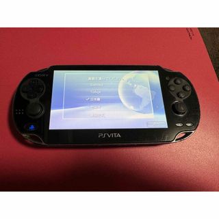 プレイステーションヴィータ(PlayStation Vita)のvita  クリスタルブラック　5番(携帯用ゲーム機本体)