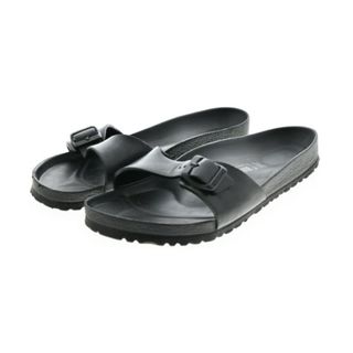 ビルケンシュトック(BIRKENSTOCK)のBIRKENSTOCK ビルケンシュトック サンダル 27cm 黒 【古着】【中古】(サンダル)