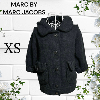 マークバイマークジェイコブス(MARC BY MARC JACOBS)の【 MARC by MARC JACOBS 】襟付き ５部袖 ニットカーディガン(ニット/セーター)