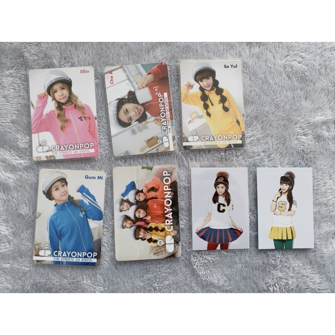 CRAYON POP トレカ 7枚セット エンタメ/ホビーのタレントグッズ(アイドルグッズ)の商品写真