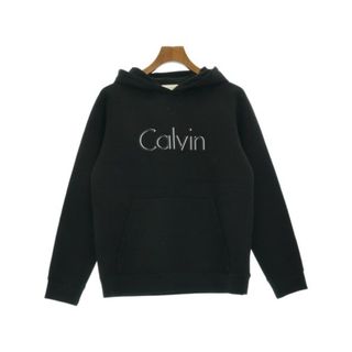 カルバンクライン(Calvin Klein)のCALVIN KLEIN カルバンクライン パーカー M 黒 【古着】【中古】(パーカー)