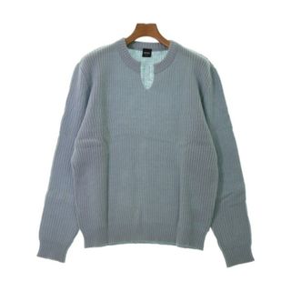 ヒューゴボス(HUGO BOSS)のHUGO BOSS ヒューゴボス ニット・セーター L 水色 【古着】【中古】(ニット/セーター)