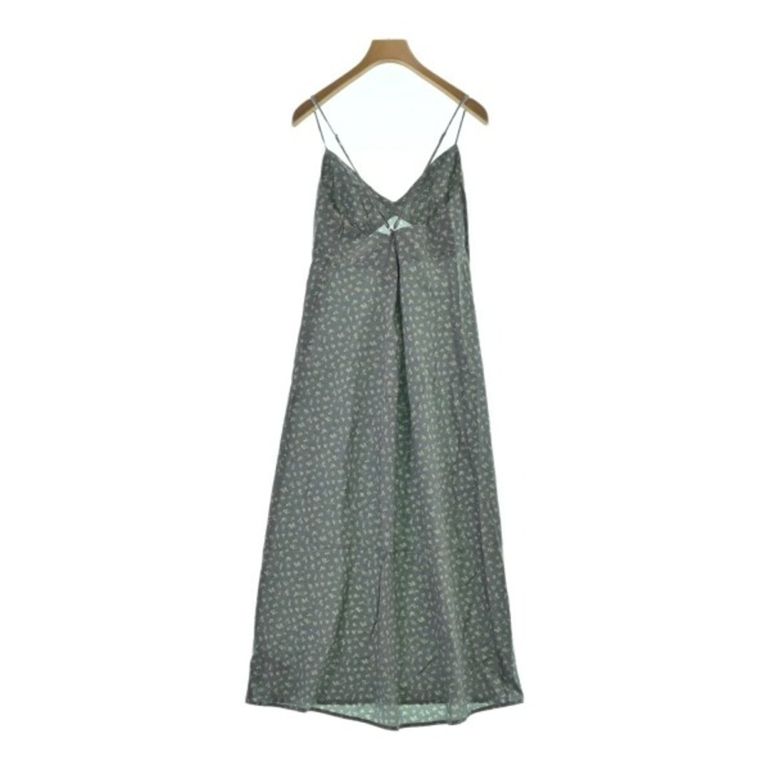 Madewell(メイドウェル)のMadewell ワンピース 10(M位) 緑系x黄xピンク等(花柄) 【古着】【中古】 レディースのワンピース(ひざ丈ワンピース)の商品写真