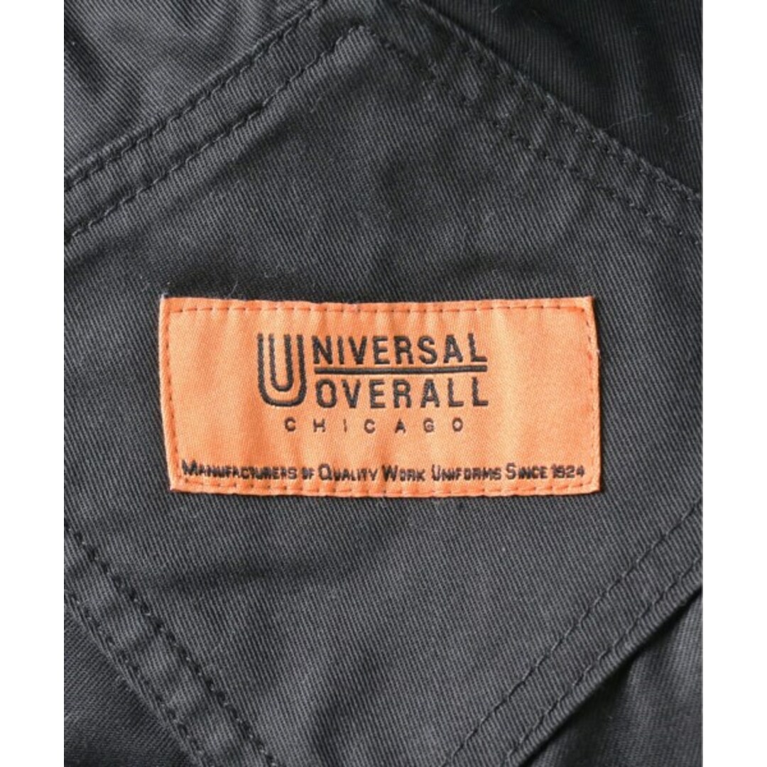 UNIVERSAL OVERALL(ユニバーサルオーバーオール)のUNIVERSAL OVERALL オールインワン/サロペット L 黒 【古着】【中古】 レディースのパンツ(サロペット/オーバーオール)の商品写真