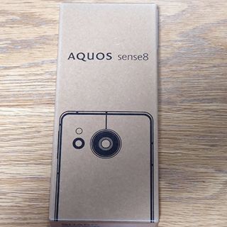 シャープ(SHARP)の未開封新品「AQUOS sense8 SH-M26 コバルトブラック」(スマートフォン本体)