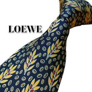 LOEWE - ロエベ ネクタイ シルク100% メンズ バラ A-28003861 loeweの ...