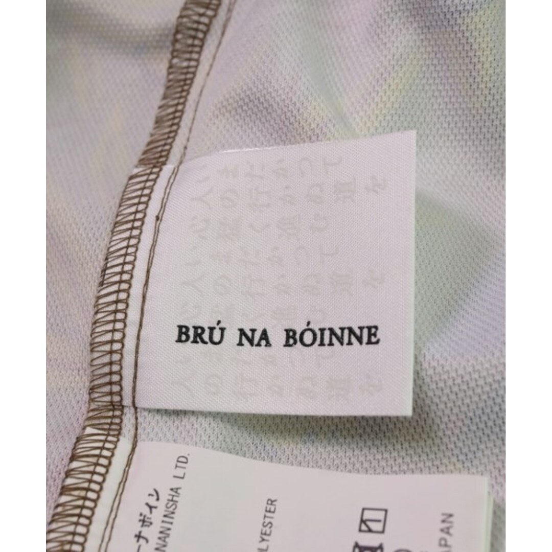 BRUNABOINNE(ブルーナボイン)のBRU NA BOINNE ショートパンツ XL ベージュx黄x赤等(総柄) 【古着】【中古】 メンズのパンツ(ショートパンツ)の商品写真