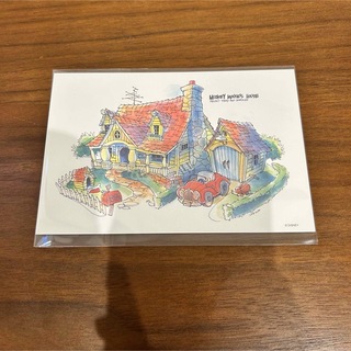 ディズニー(Disney)の●ディズニー コンセプトアート ミッキーの家　ポストカード(写真/ポストカード)