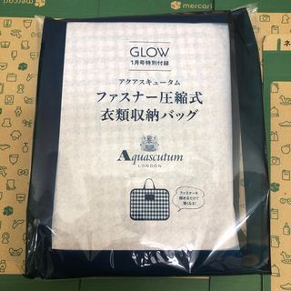 アクアスキュータム(AQUA SCUTUM)のGLOW (グロー) 2024年 01月号付録　アクアスキュータイム　収納バッグ(その他)