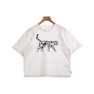 イアパピヨネ(ear PAPILLONNER)のear PAPILLONNER イアパピヨネ Tシャツ・カットソー F 白 【古着】【中古】(カットソー(半袖/袖なし))