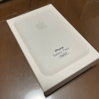 アイフォーン(iPhone)のモバイルバッテリー10000mAh magsafe対応　Apple風(バッテリー/充電器)