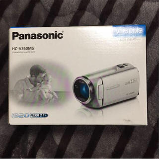 パナソニック(Panasonic)のPanasonic ビデオカメラ ホワイト(ビデオカメラ)