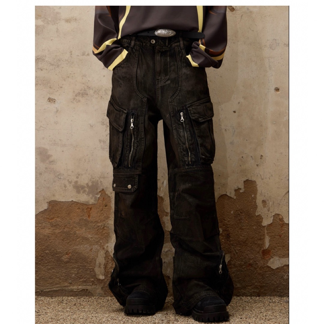 Personsoul Mud Dirty Denim Jeansラスト一点 メンズのパンツ(デニム/ジーンズ)の商品写真