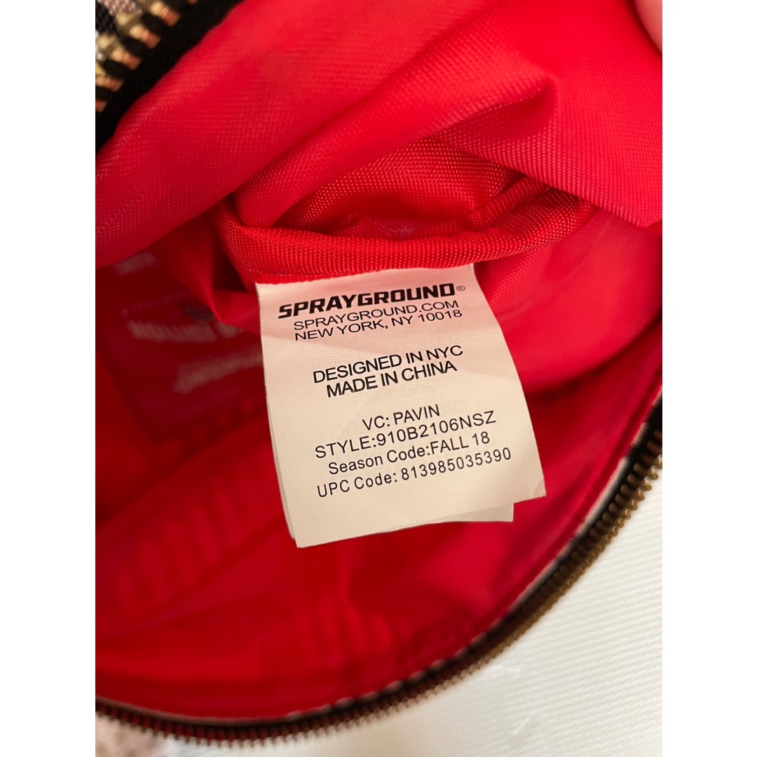 SPRAYGROUND(スプレイグラウンド)のSPRAY GROUND  ボディバッグ　バッグ　美品 メンズのバッグ(ボディーバッグ)の商品写真