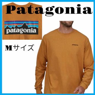 パタゴニア(patagonia)の【新品未使用】Patagonia ロンT Mサイズ オレンジ 38518(Tシャツ/カットソー(七分/長袖))