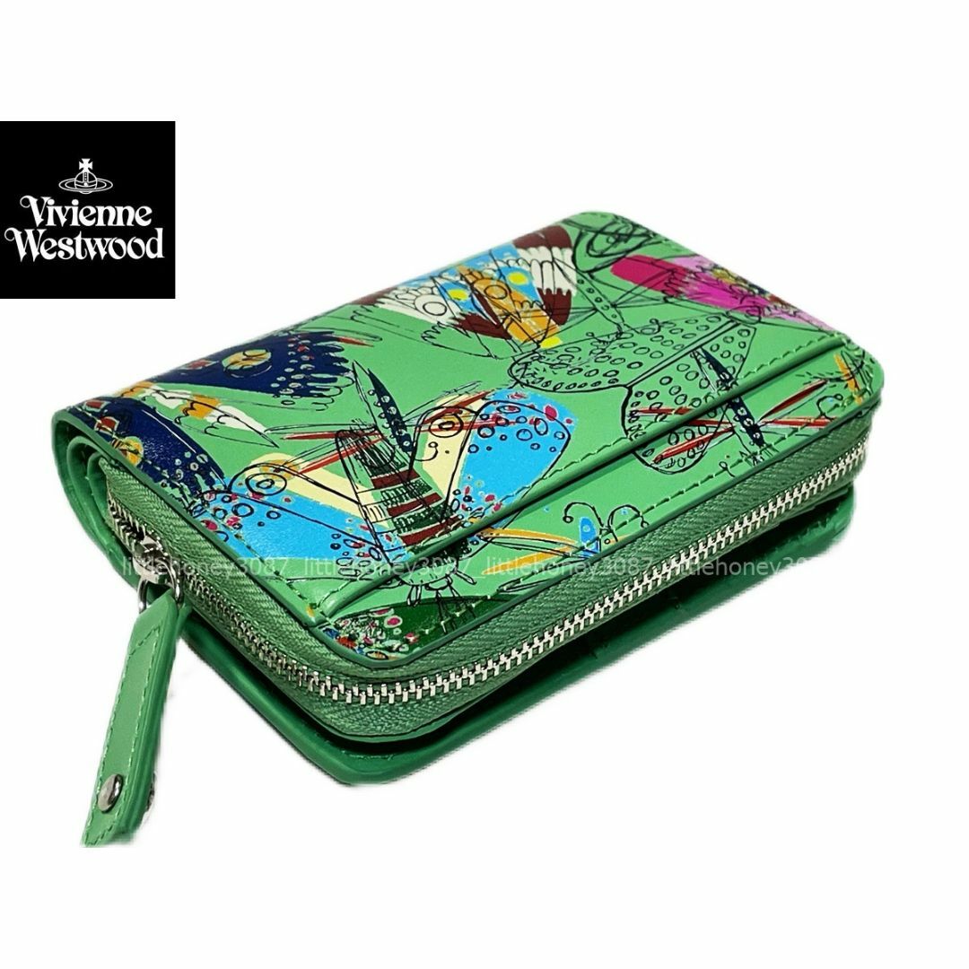 Vivienne Westwood(ヴィヴィアンウエストウッド)のVivienne Westwood　ヴィヴィアンウエストウッド　2つ折り財布 レディースのファッション小物(財布)の商品写真