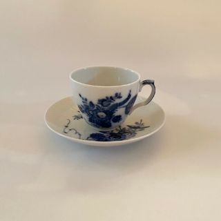 ロイヤルコペンハーゲン(ROYAL COPENHAGEN)のロイヤルコペンハーゲンブルーフラワーカーブ 1級品 コーヒーカップ＆ソーサー1客(食器)