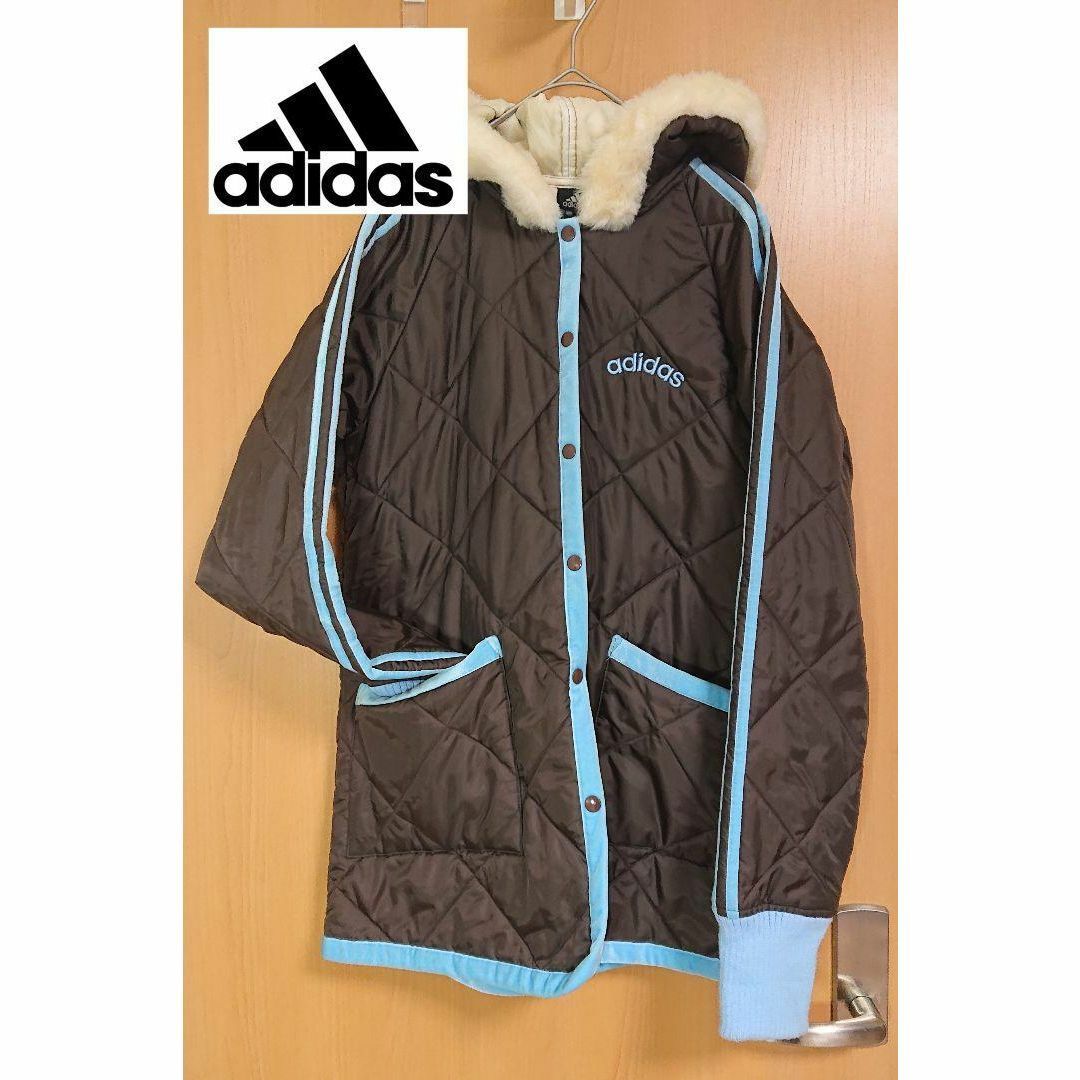 adidas(アディダス)のadidas レディース Lサイズ ロングダウン アディダス レディースのジャケット/アウター(ダウンコート)の商品写真