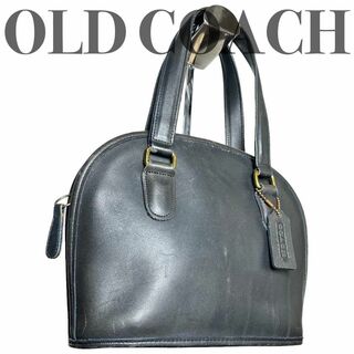 コーチ(COACH)のOLD COACH 2128ハンドバッグ レザー ブラック(その他)