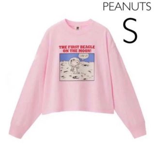 ジーユー(GU)のGU ロングスリーブT(長袖)Peanuts1 S(Tシャツ(長袖/七分))