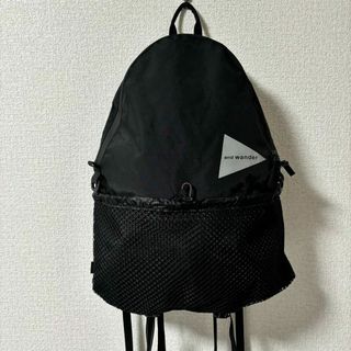 アンドワンダー(and wander)のand wander X-Pac 20L daypack 　デイパック　ブラック(バッグパック/リュック)