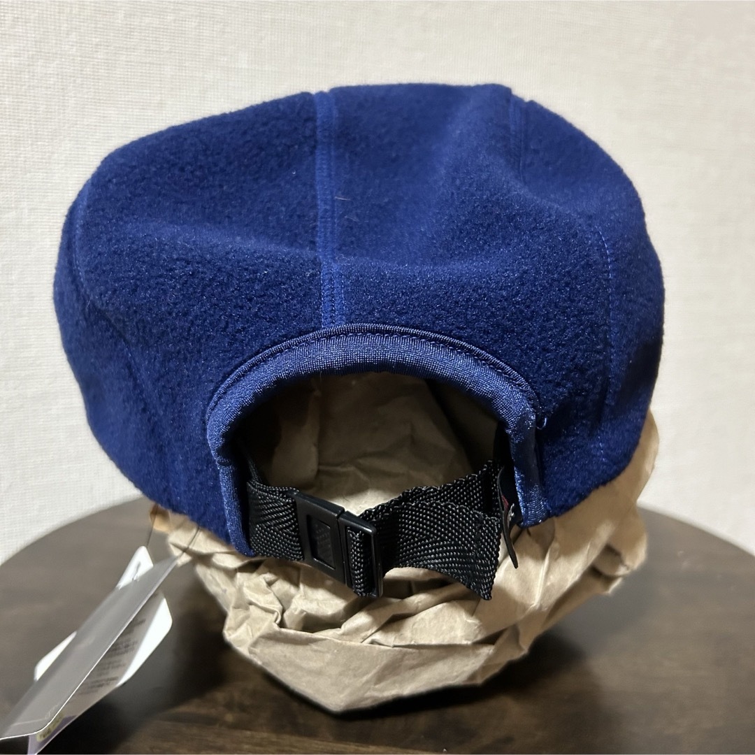 CA4LA(カシラ)の秋冬！カシラ CA4LA 古着フリースジェットキャップ 青 タグ付きやや傷 メンズの帽子(キャップ)の商品写真