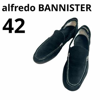 アルフレッドバニスター(alfredoBANNISTER)のalfredoBANNISTER スリッポン スエードレザー シューズ 26.5(スリッポン/モカシン)