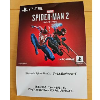 スパイダーマン2 ダウンロードコード(家庭用ゲームソフト)