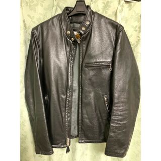 ショット(schott)のスワッガー×ショット　シングル　レザーライダース　ジャケット　牛皮(ライダースジャケット)