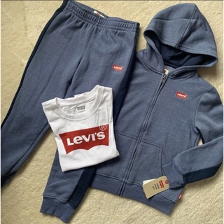 リーバイス(Levi's)のリーバイス　パーカー　ロングパンツ　Tシャツ　セットアップ　キッズ　120(その他)