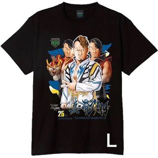 丸藤正道 Tシャツ プロレス Noah 三沢光晴 飯伏幸太 GHCチャンピオン(Tシャツ/カットソー(半袖/袖なし))