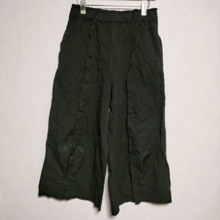 レディースCOMME des GARCONS / コムデギャルソン | 2003SS | コットン ドローストリング ベルベット カーゴパンツ | M | ブラック | レディース