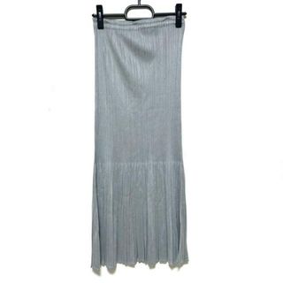 PLEATS PLEASE ISSEY MIYAKE(ロングスカート ・ グレー/灰色系 PLEATS PLEASE ISSEY MIYAKE(ロングスカート ・ グレー/灰色系